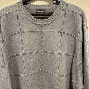 Alexander Julian Men's Crewneck Sweater in Gray